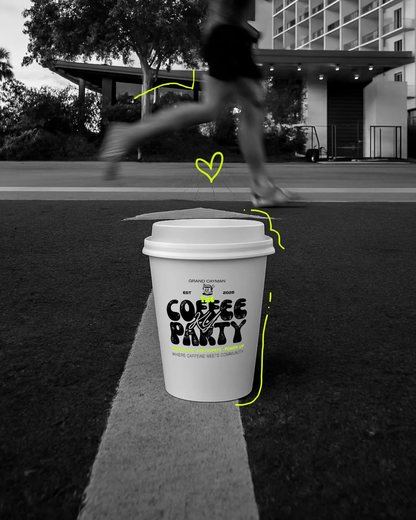 The Coffee Party KY — event campaign design
