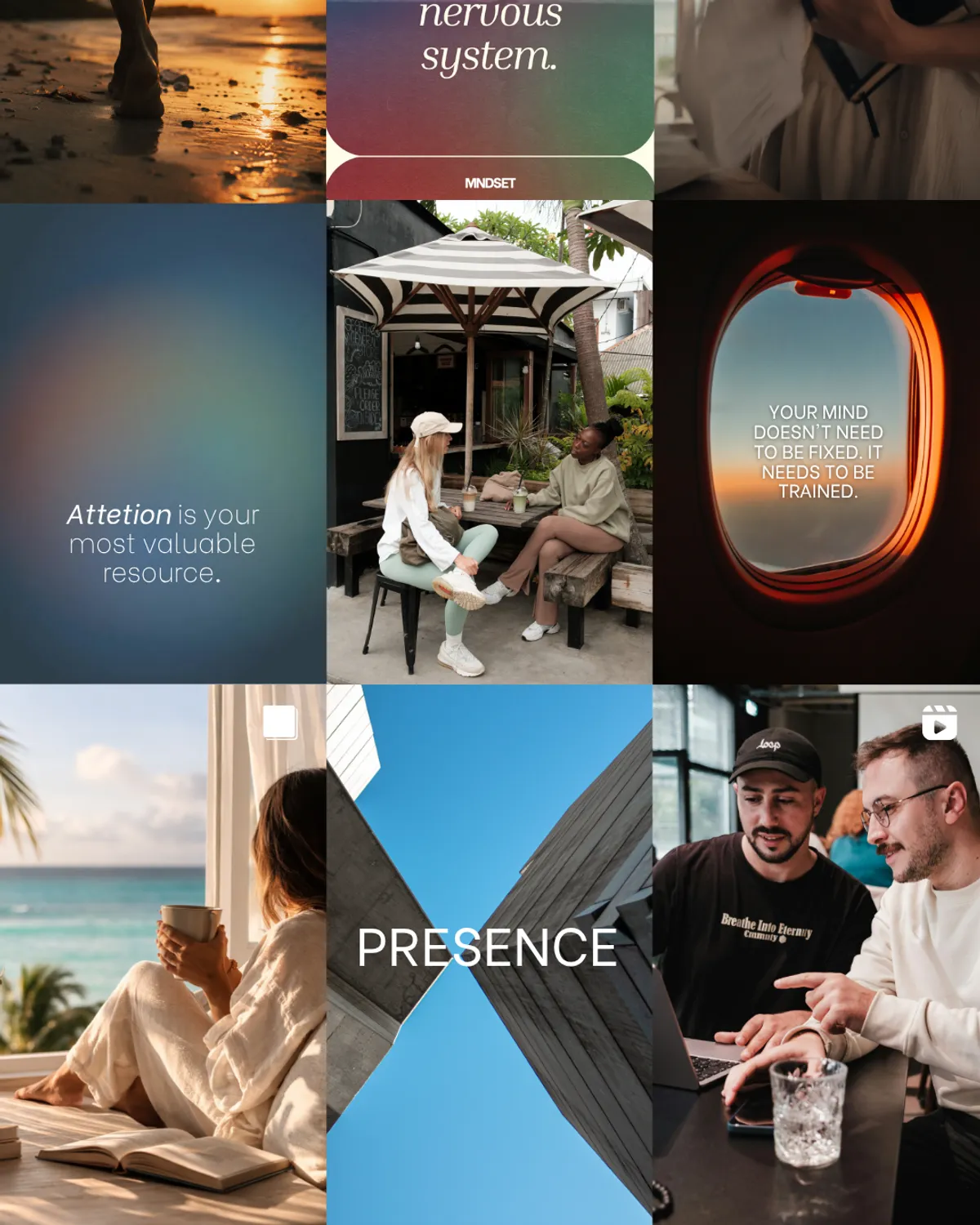 MNDSET content collage