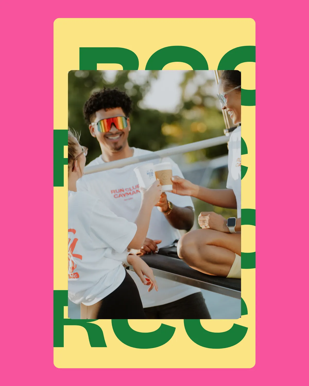 Run Club Cayman brand post